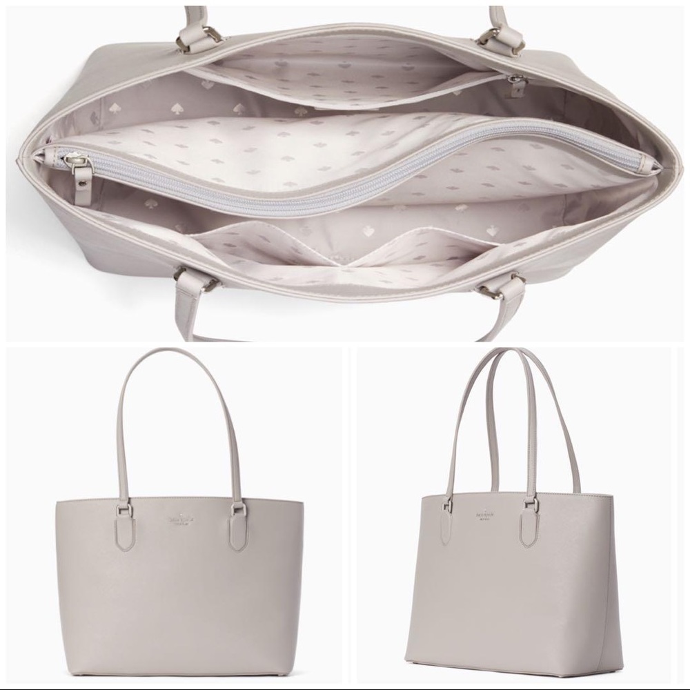 NWOT Kate Spade Lauren Way Jaelyn tote -soft taupe